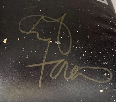 GUANTE DE BOXEO MANO IZQUIERDA FIRMADO AUTOGRAFIADO POR GEORGE FOREMAN CERTIFICADO RSA Foto 1 de 4
