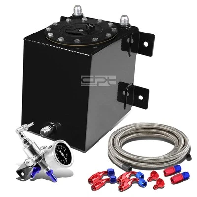 TANQUE RESERVADO RECUBIERTO LIGERO DE 1 GALÓN + TAPA + KIT DE LÍNEA + REGULADOR DE PRESIÓN ROJO Foto 1 de 4