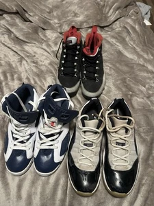 Lote de caja batidora restauración Air Jordan para hombre talla 9,5-10,5 Concord - Imagen 1 de 10