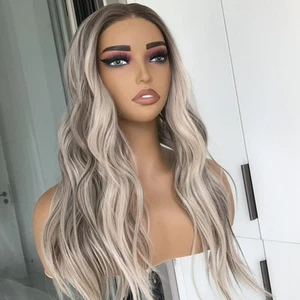 Wear and Go Glueless Body Wave Synthetic Lace Front Wig Pre Plucked Pre Cut L... - Picture 1 of 6
