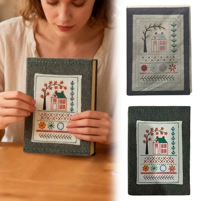 2026 New Embroidery Stitch Book Kit Portable All Scenario Embroidery Stitch Book - Image 1 of 4
