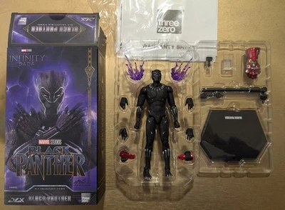 Фигурка ThreeZero 1:12 Avengers: Infinity Saga Black Panther масштаб DLX США INSTOCK - Изображение 1 из 4