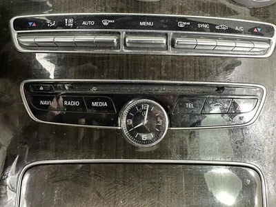Audio Equipment Radio 205 Type Control Panel Fits 16-18 MERCEDES C-CLASS 2573062 - Image 1 of 4