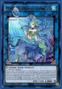 Yugioh! Marincess Coral Triangle LED9-EN033 (UR) 1st Ed - Picture 1 of 1
