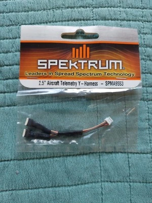 Spektrum 2.5 Aircraft Telemetry Y-Harness SPMA9553 NEW - Image 1 of 2