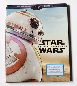 Star Wars The Force Awakens Walmart Exclusive Trading Disc Blu-Ray + DVD Movie - Bild 1 von 7