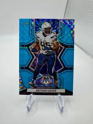 Mosaico Panini 2022 - Antonio Gates #107 azul fluorescente Prizm/15 cargadores patio Foto 1 de 2
