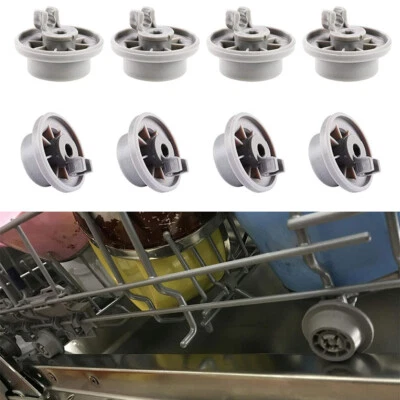 4/8x Korbrollen Unterkorb Rad Für Bosch Siemens Neff Spülmaschine Geschirrspüler - Bild 1 von 4