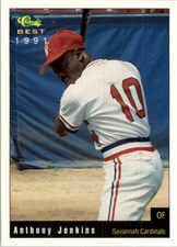 1991 Savannah Cardinals Classic/Best #25 Anthony Jenkins