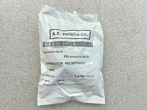 MS3454W12S-3P, CONESYS, Conn Circular PIN 2 POS Crimp ST Jam Nut 2 Term 1 Port - Picture 1 of 2