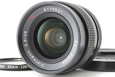 【COMO NUEVO】CONTAX Carl Zeiss Distagon 28 mm f/2,8 T* Lente AEJ C/Y con filtro de Japón Foto 1 de 4