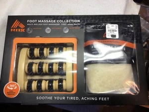Massage RBX Deluxe Fuß Multi Roller / Fuß Einweichen Salz Set Neu Versiegelt - Bild 1 von 2