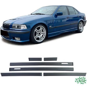 Türleisten Stoß Zierleisten 6 teilig passt für BMW 3er E36 Limo Touring M 90-99 - Bild 1 von 9