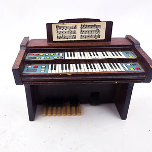 Vintage Lundby Dollhouse Miniature Furniture Electric Organ NO Stool Replacement - Picture 1 of 12