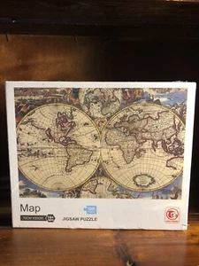 Hao Xiang 1000 Piece Jigsaw Puzzle - “Map” - #88319 - 27.5” x 19.5“- New  - Picture 1 of 6