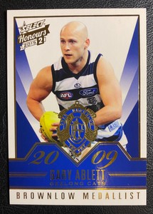 AFL SELECT HONOURS SERIES 1 & 2 BROWNLOW MEDALLIST (Choose a Card)