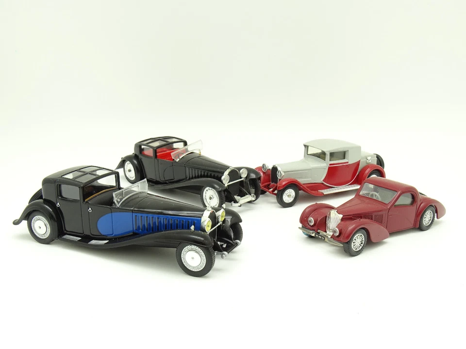 Solido Matchbox Sb 1/43 - Lotto Di 4 Bugatti - Immagine 1 di 1