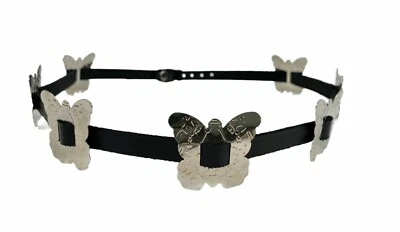 Бабочка шляпа группы для ковбойских шляп, стимпанк из натуральной кожи Slash трэш металл - Изображение 1 из 4