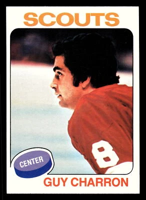 1975-76 Topps #32 Guy Charron - Image 1 of 2