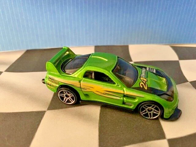 Hot Wheels 2003 primeras ediciones 12/42 024 24/Siete Mazda RX-7 (FD3S) VERDE PR5 Foto 1 de 2
