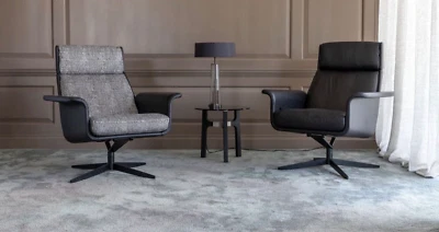 Bielefelder Werkstätten Sessel Legend / Bezugstoff: LUKE-100% CO-neu  - Bild 1 von 2