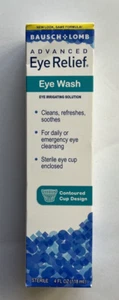 Bausch + Lomb Advanced Eye Relief Eye Wash 4FL oz (Eye Irrigating Solution) - Picture 1 of 3