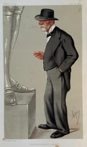 Vanity Fair Print. ''Sailor Politician & Sculptor'' Dec 25, 1875. - Picture 1 of 1