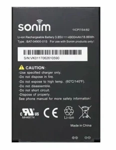 Bateria wymienna do Sonim XP8 XP8800 BAT-04900-01S 3,85V 4900mAh - Zdjęcie 1 z 1
