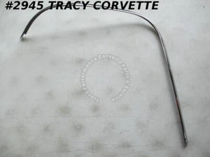 1963 Corvette Polished 3825015 Split Window Coupe Upper Left  Window Mldg BENT - Picture 1 of 7