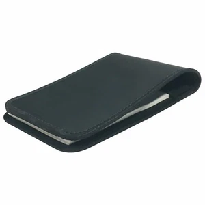 Memo Book Cover Scratch Pad Holder 3" X 5" Solid Thick Leather Pocket Notebook - Picture 1 of 7