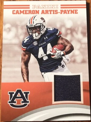 2015 Panini Auburn Team Collection Jersey Cameron Artis-Payne CAP-AU Tigers - Image 1 of 2