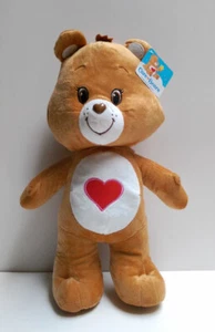 Kelly Toys Care Bears 17" Stuffed Animal Plush TENDERHEART BEAR Doll Toy Brown - Picture 1 of 7
