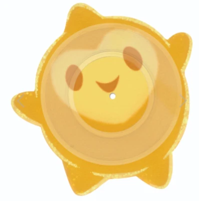 Disney Wish Collectible Star Picture Disc SONGS “This Wish” & “I’m A Star “  NEW - Image 1 of 2