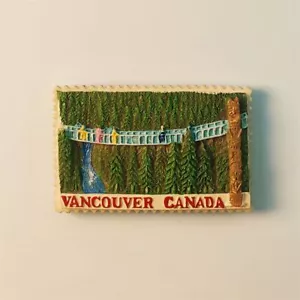 Vancouver Canadá Imán de nevera Pegatina de refrigerador Decoración del hogar Resina Recuerdo - Imagen 1 de 4