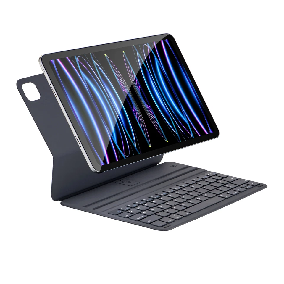 Magnetic Keyboard Leather Case For iPad Pro 11 Air 4 5th Pro 10.9 M2 12.9 Tablet - Image 1 of 4