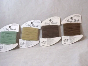 Rainbow Gallery  Very Velvet 10 Yards Each Lot of 4    100% Nylon           F204 - Picture 1 of 1