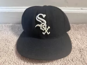 Vintage Chicago White Sox New Era Authentic Diamond Collection Hat Size 7 1/8 - Picture 1 of 7