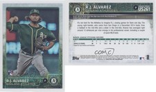 2015 Topps Update Rainbow Foil RJ Alvarez #US261 Rookie RC