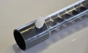 Ozonmischer OZM 75 mm statischer Mischer, Ozon-Mischer, inline Reaktor - Bild 1 von 2