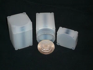50 WHITE COLELLA LARGE SILVER DOLLAR COIN TUBES - Picture 1 of 1