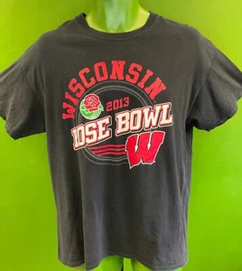NCAA Wisconsin Badgers 2013 Rose Bowl T-Shirt Men's Large - Picture 1 of 3