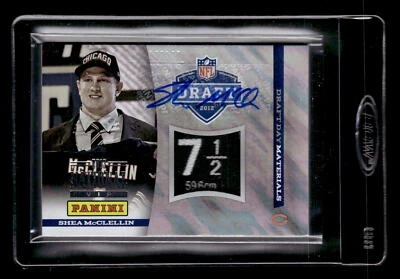 Shea McClellin 2013 Panini National VIP Draft Day Materials Auto 3/3 - Image 1 of 2