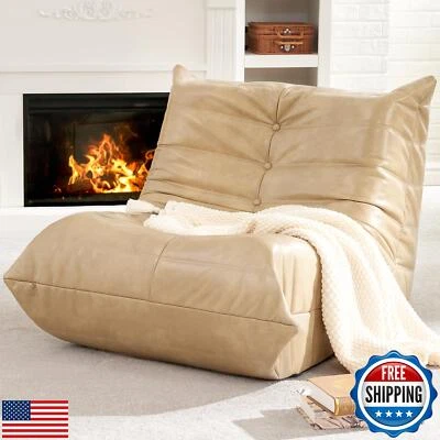 Hobestluk Bolsa de Frijoles Silla Bolsa de Frijoles Gigante Sofá Espuma con Memoria Bolsa de Frijoles Sillas para  Foto 1 de 4