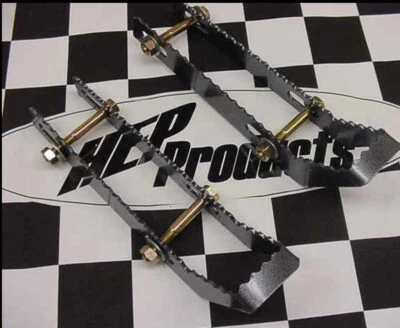 HEP Products CNC Foot Peg Extensions Bolt-On Set Raptor YFZ TRX LTZ KFZ EX - Image 1 of 2