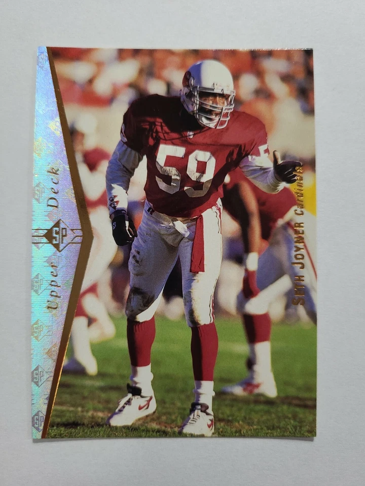 SETH JOYNER 1995 UPPER DECK SP FOOTBALL CARD # 91 E7112 - Image 1 of 1