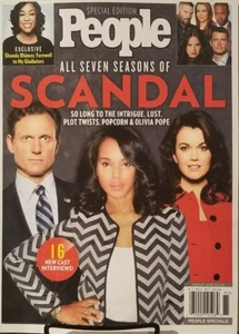 People SPECIAL 2018 7 Seasons Of Scandal 16 New Cast Interview FREE SHIPPINGmc19 - Picture 1 of 1