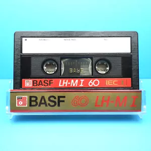🍒 1x BASF LH-M I 60 * IEC I Tipo 1 * Cassette de cinta кассета * 1986 - Imagen 1 de 3