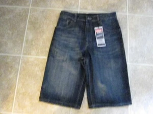 WRG HERO ORIGINALS Wrangler Jeans Boys Straight Denim Shorts 18 REG NWT - Picture 1 of 3