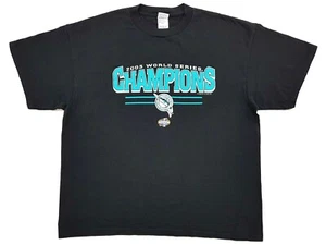 Vintage Florida Marlins World Series Champions 03 Tee Schwarz Größe XL Herren T-Shirt - Bild 1 von 12