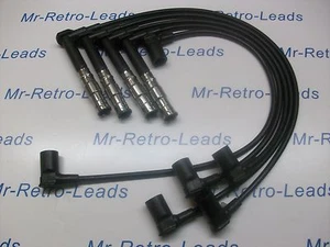 BLACK 8MM PERFORMANCE IGNITION LEADS WILL FIT MERCEDES 190E COSWORTH 2.5 2.3 16V - Picture 1 of 4